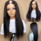 Dola Hair U PART WIG QUICK & EASY AFFORDABLE Straight WIG Human Hair 180 Density