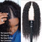 Dola Hair Deep Curly Thin Part Wig V Part Wig No Lace No Leave Out