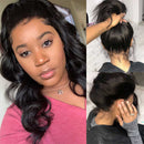 Dola Hair Knots Bleached 360 Body Wave Lace Frontal Wig Human Hair