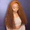 Dola Hair Brown Curly Lace Front Human Hair Wig For Black Woman