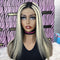 Dola Hair Dola Hair Blonde Highlight  4X4 Lace Closure Wig Straight