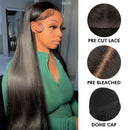 Dola Hair MADE TO WEAR 5X5 HD TOP SWISS LACE CLOSURE STRAIGHT WIG PRE CUT LACE