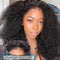 Dola Hair 4C Edges Realistic Afro Kinky Edges 5X5 HD Undetectable Lace Closure Wig Kinky Curly