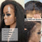 Dola Hair 4C EDGES KINKY STRAIGHT 5X5 HD LACE CLOSURE HUMAN HAIR WIG