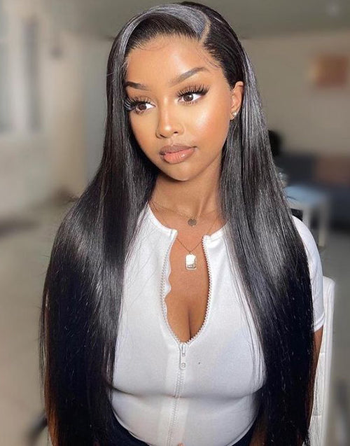 Jessies Wig (40% OFF At Checkout Directly) Glueless Straight 13x4 Lace Frontal Human Hair Wig