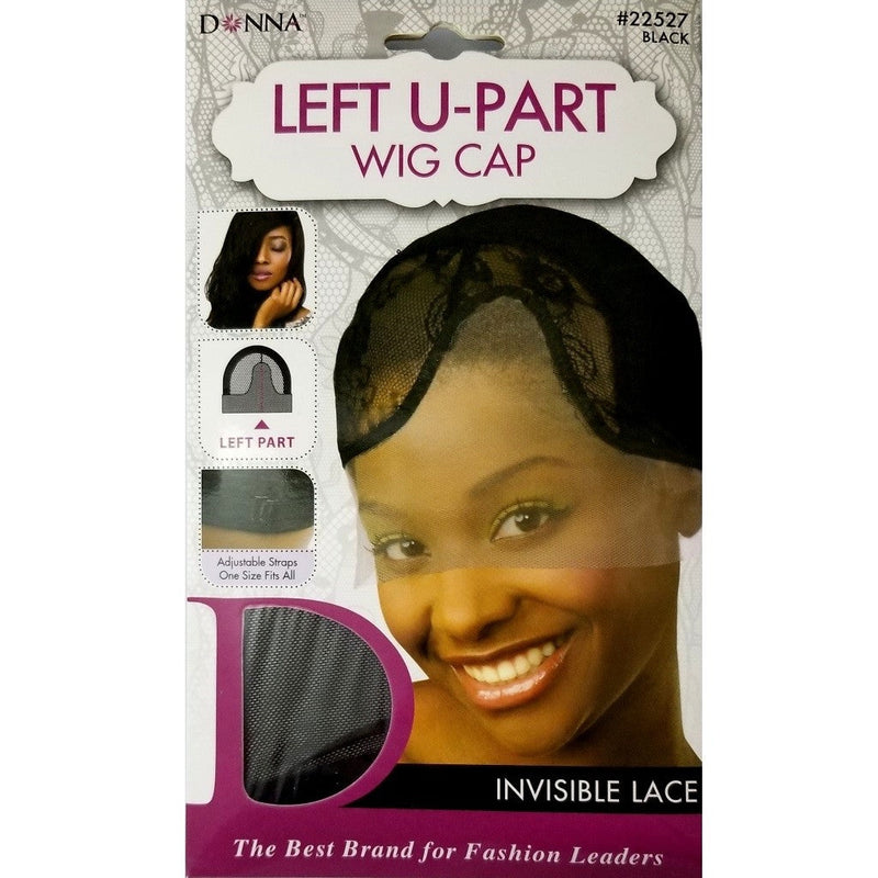 DONNA PREMIUM COLLECTION LEFT U-PART INVISIBLE LACE WIG CAP