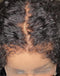 Jessies Wig 4C Hairline Edges Deep Wave 13x4 Crystal Lace Front Wig Glueless Human Hair Wig