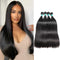 Aligrace 4 Pcs Straight Human Hair Bundles