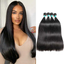 Aligrace 4 Pcs Straight Human Hair Bundles