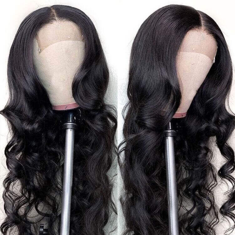 Ali Grace 5x5 Lace Closure Body Wave Human Hair Wigs