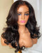 Jessies Wig Crystal HD Lace Kinky Edge Baby Hairline Body Wave 13x4 Lace Front Wig Glueless Human Hair Wig