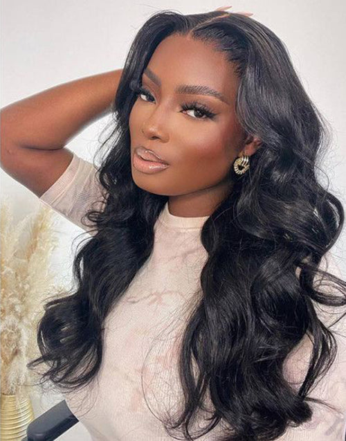 Jessies Wig Flash Deal $119.99 18" Body Wave 13x5x1 HD Lace Part Wig Glueless Human Hair Wig