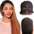 Aligrace 4x4 Lace Closure Straight Human Hair Wigs T1b/30