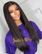 Jessies Wig 13x5 Crystal Lace Front Layer Cut Straight Wig Butterfly Haircut Wig With Medium Length(80'S 90'S Tiktok Recommend)