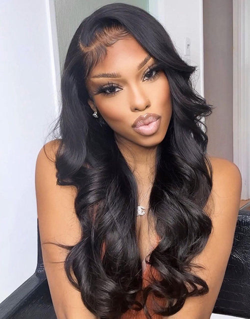 Jessies Wig Pre Cut Lace Body Wave 5x6 HD Lace Wig Preplucked Human Hair Glueless Wig