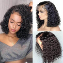 Aligrace Hair 5X5 HD Lace Closure Water Wave Bob Wigs