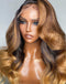 Jessies Wig Highlight Body Wave Human Hair Lace Front Wigs Real HD Lace Closure Wig