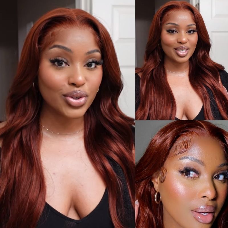 Transparent Lace 4X4/13X4 Body Wave Human Hair Wig New