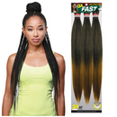 Zury Sis Pre-Stretched Synthetic Braiding Hair - 3X Fast Braid 60"