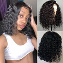 Aligrace Hair 5X5 HD Lace Closure Water Wave Bob Wigs