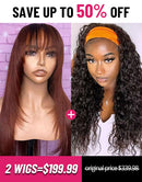 Jessies Wig Buy 2 Wigs=$199.99