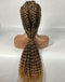 Jessies Wig Hand-Braided Lace Front Braids Wigs Lightweight Swiss Soft Lace Frontal Twist Braided Wigs With Baby Hair