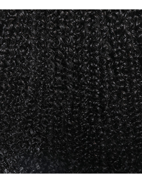 Jessies Wig Kinky Curly Wrap Ponytail Around 30inch 15A Long Virgin Human Hair Extension