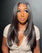 Jessies Wig Inner Buckle Cute Straight 13x4 Lace Front Butterfly Haircut Wig With Medium Length Layered Hair