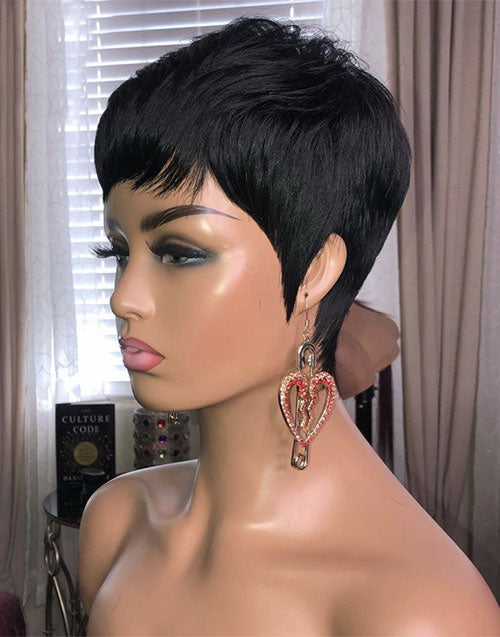 Jessies Wig 613 Blonde Short Pixie Cut Lace Frontal Wigs