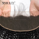 Xrs Beauty Hair 13x4 Lace Frontal Kinky Curly With 3 Bundles [FW06]