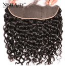 Xrs Beauty Hair 4 Human Hair Water Wave Bundles With 13x4 Lace Frontal [FW04]