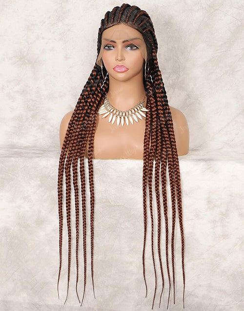 Jessies Wig Braided Full Lace Wigs For Women Machine Made