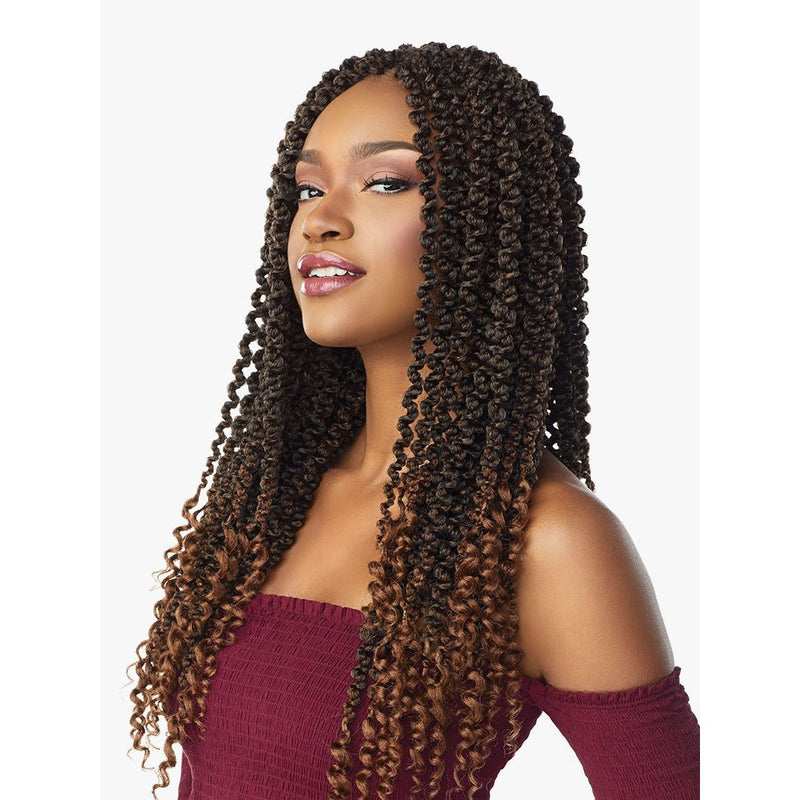 Sensationnel Lulutress Synthetic Pre-Looped Braids – 3X 3D Passion Twist 18"