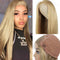 Aligrace 4x4 Lace Straight Wigs #27 Honey Blonde