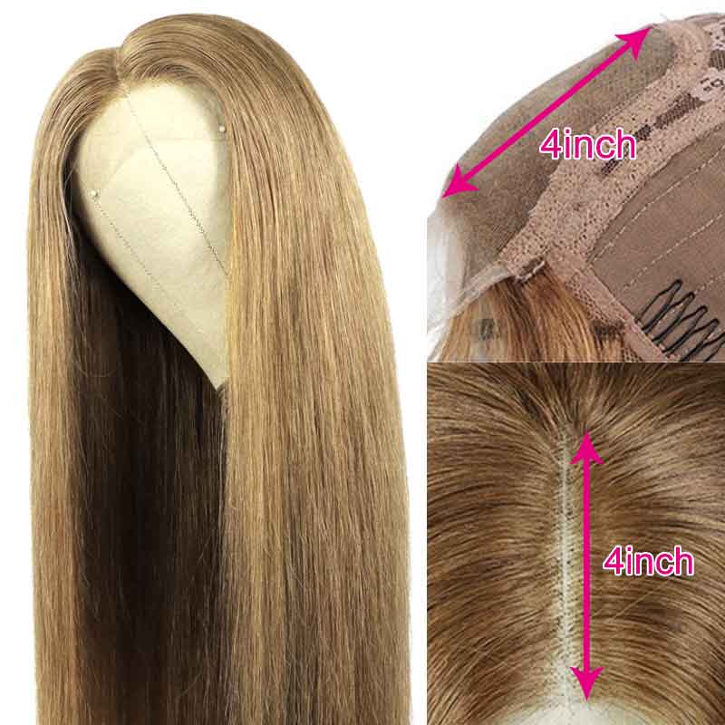 Aligrace 4x4 Lace Straight Wigs