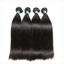 Ali Grace Straight Human Hair Bundles 4 Pcs With 4x4 Lace Closure