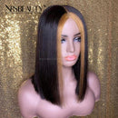 Xrs Beauty Hair Honey Blonde Highlights 14 Inch Bob Lace Front Wig [BOB11]