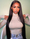 Jessies Wig 5x6 Pre Cut Lace Crystal HD Lace Wig Real Glueless Human Hair Wigs Pre-bleached Knots