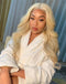 Jessies Wig Blonde #613 13x4 Lace Front Wigs Body Wave Human Hair Wigs Perfect Summer Hair