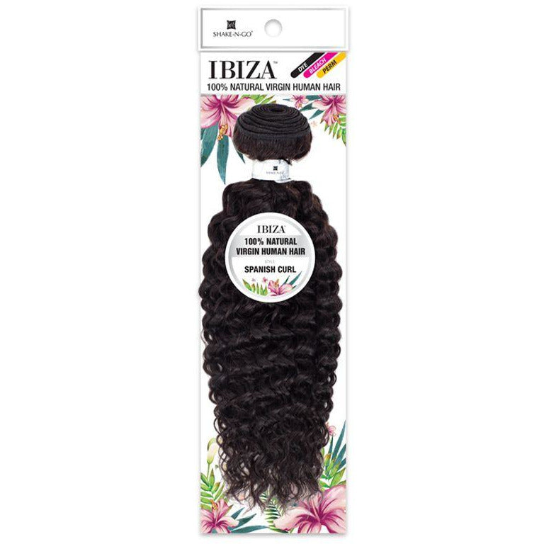 Shake-N-Go Ibiza 100% Natural Virgin Human Hair Weave - Spanish Curl