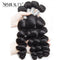 Xrs Beauty Hair 5x5 HD Lace Closure Loose Wave With 3 Bundles [CW04]