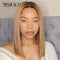 Xrs Beauty Hair 4/27 Ombre Honey Blonde Bob Front Lace Wig Human Hair Bleached Knots [BOB39]