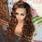 Xrs Beauty Hair Brown Omber Loose Wave 13x4 Front Lace Wig Human Hair [CFW39]