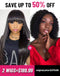 Jessies Wig Buy 2 Wigs=$189.99 18"Straight 13x5 Lace Frontal Wig With Bangs+12"Curly Thin Part Bob Wig