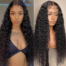 Aligrace 5x5 Lace Closure Water Wave Wigs Glueless Wig