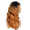 Xrs Beauty Hair 13x4 Lace Front Ombre Wavy Wig With Pre-Plucked Natural Hairline [CXW14]