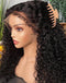 Jessies Wig Curly 360 Lace Front Wig With Realistic 4C Hairline Edges Human Hair Wigs