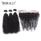 Xrs Beauty Hair Deep Curly Virgin Hair 3 Bundles with13x4 Lace Frontal [FW02]