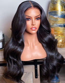 Jessies Wig 40inch 13x4 Body Wave Lace Frontal Human Hair Wigs 4x4 Closure Wig Wavy