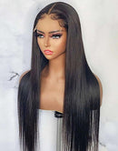 Jessies Wig 4x4 Silky Straight Human Hair Lace Closure Wig /13x4 Lace Front Wigs